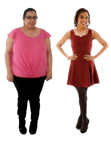 before and after weight loss 3